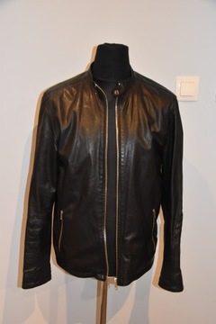 JACK JONES JJPRRICK BIKER JACKET SKÓRA KURTKA MĘSKA L