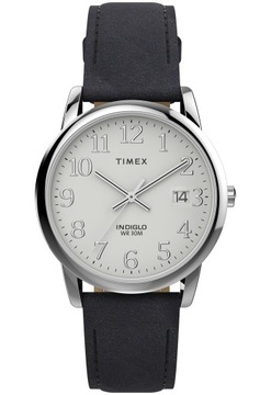 Zegarek damski czarny pasek TIMEX podświetlenie tarczy INDIGLO czytelny