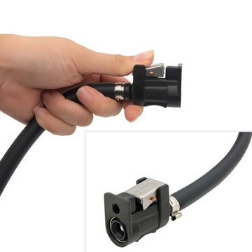 СУДОВАЯ ТОПЛИВНАЯ ТРУБА 8 ММ 6 ФУТОВ СО СТАЛЬНЫМИ ШЛАНГАМИ ТОПЛИВНОГО НАСОСА