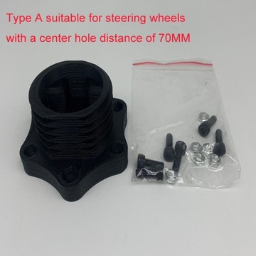 70mm Adapter kierownicy PCD dla Thrustmaster t300