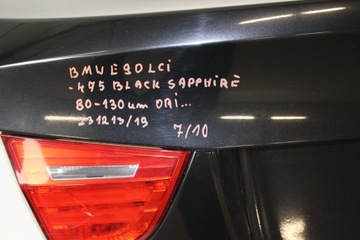 VÍKO KUFRU ZADNÍ BMW E90 LCI 475 BLACK SAPHIRE