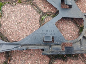 MERCEDES BENZÍN W164 VÝZTUHA DRŽÁKY STOJAN NÁRAZNÍKU PRAVÝ ZADNÍ A1648850214