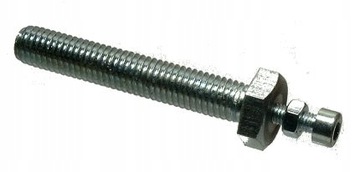 Śruba M12x120 / M6x20+ DIN933 gwint wewn wyciskany