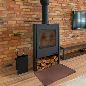 ОКРАШЕННЫЙ КАМИННЫЙ ЛИСТ 60х80 МЕДЬ, ЭСТЕТИЧЕСКОЕ ВЫПОЛНЕНИЕ