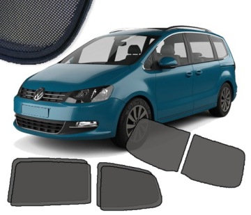 ZASŁONKI DEDYKOWANE VOLKSWAGEN SHARAN 2 II 2010-