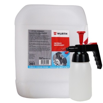 WURTH ZMYWACZ UNIWERSALNY 20L + APP Spryskiwacz