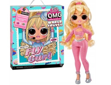LOL SURPRISE OMG WORLD TRAVEL FLY GURL КУКЛА