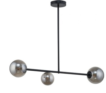 SIGMA Nowoczesna lampa LED ROMA 3 SZARY lampa wisząca LED