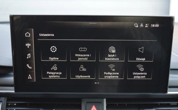 Audi A4 B9 Limousine Facelifting 2.0 40 TDI 190KM 2019 Audi A4 Limousine 2.0 TDI 190ps Automatic Lopatki Full Ledy Navi FAKTURA V, zdjęcie 30