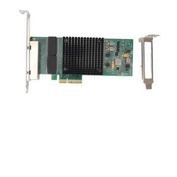 Сетевая карта PCIe 10/100/1000 Мбит/с, медный разъем RJ45