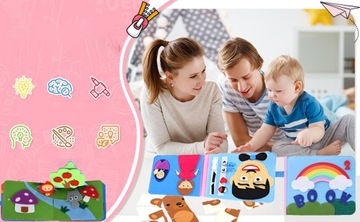 3D СЕНСОРНАЯ ДОСКА, КНИГА, ВОЙЛОК