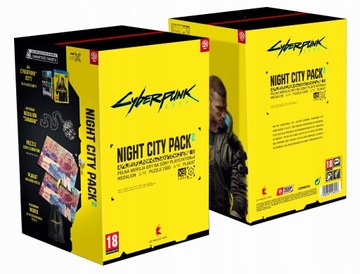 Cyberpunk 2077 Night City Pack 2 PS4 NOWA PL PS4 PS5