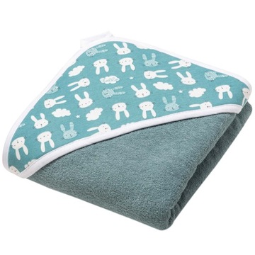 БАННАЯ ОДЕЖДА С КАПЮШОНОМ ПОЛОТЕНЦЕ 100 х 100