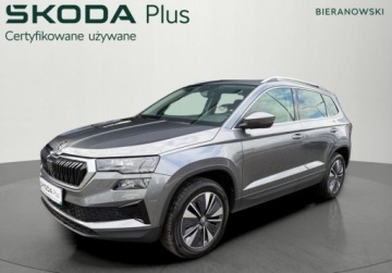 Skoda Karoq Crossover Facelifting 1.5 TSI ACT 150KM 2023 Skoda Karoq 1.5TSI Style DSG Grzana kierownica, 45.000km przebieg PL salon
