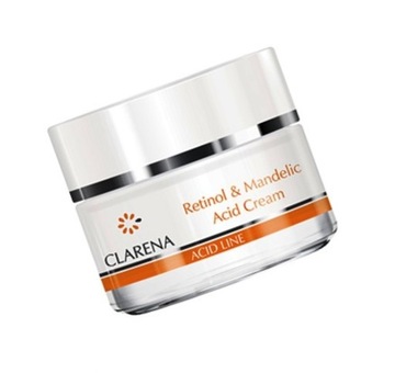 CLARENA KREM Z RETINOLEM I KWASEM MIGDAŁOWYM 50 ml