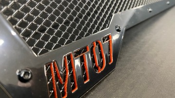 Крышка радиатора Yamaha MT-07 MT07 Storm Fluo