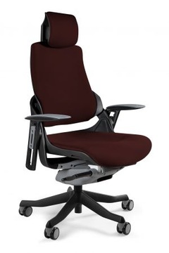 Fotel biurowy ergonomiczny WAU brąz BL406 UNIQUE / SPEŁNIA NOWE NORMY
