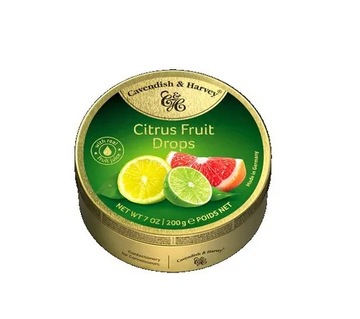 Landrynki Cavendish Citrus Fruit Drops 200g