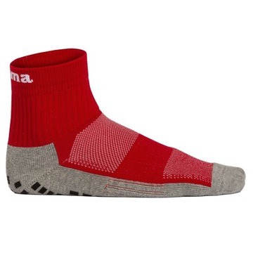 Skarpety piłkarskie JOMA 39-42 czerwono-szare