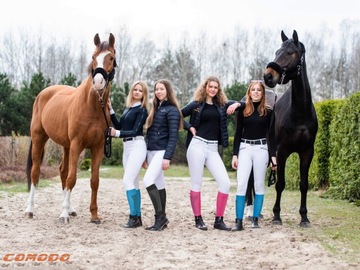 Черные носки для верховой езды 75% бамбук + ионы