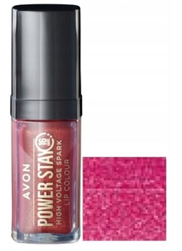 Avon Power Stay Lśniąca szminka w płynie - Rose Flash