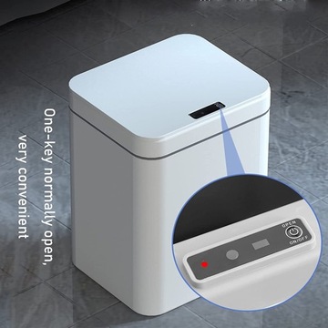 Интеллектуальный мусорный бак с двойным датчиком