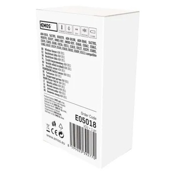 Czujnik bezprzewodowy do stacji meteorologicznej 2xAAA 30m E05018 EMOS