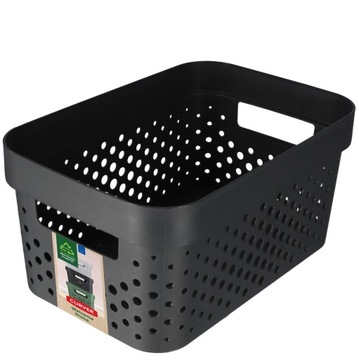 CURVER POJEMNIK PUDEŁKO AŻUROWE 4,5 L SZARY