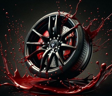 Премиальная жидкость для чистки колесных дисков, кровавый обод, кровоточащий эффект, 500 мл