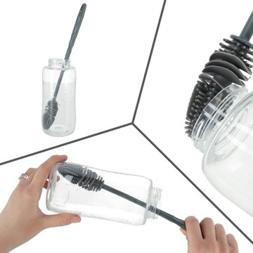 SZCZOTKA DO MYCIA BUTELEK MYJKA SILIKONOWA