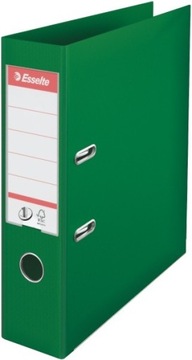 Segregator A4 ESSELTE No.1 STANDARD 75mm zielony