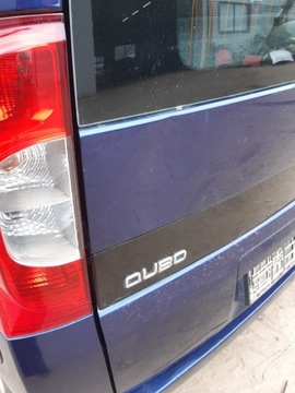 ZADNÍ VÍKO KUFRU FIAT QUBO 2009R
