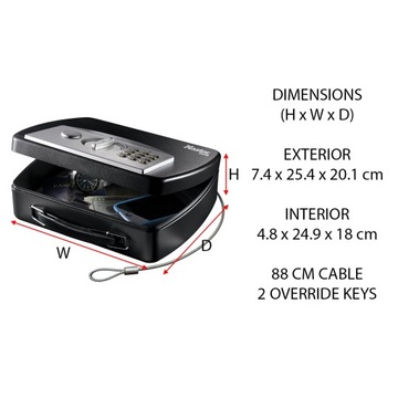 Сейф портативный MASTER LOCK P008EML