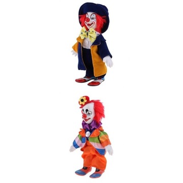 Porcelanowe lalki Clown Porcelanowe lalki bła