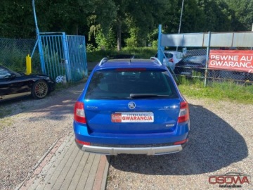 Skoda Octavia III Scout 2.0 TDI 184KM 2014 Skoda Octavia Scout 2.0tdi 184KM automat 4x4 ledy skory xenon panorama 1.r, zdjęcie 5