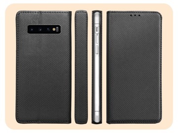 ФЛИП-ЧЕХОЛ ДЛЯ SAMSUNG GALAXY S10 ЧЕРНЫЙ МАГНИТНЫЙ ЗАКРЫВАЮЩИЙСЯ ЧЕХОЛ