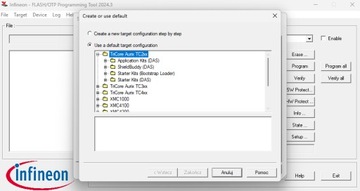 Программист Infineon Aurix Tricore