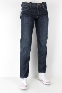 LEE CHASE RELAXED TAPERED SPODNIE JEANSY W30 L32