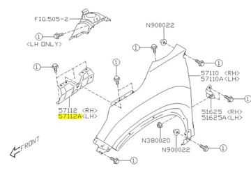 MOCOWANIE BŁOTNIKA GÓRNE SUBARU FORESTER V 2018-