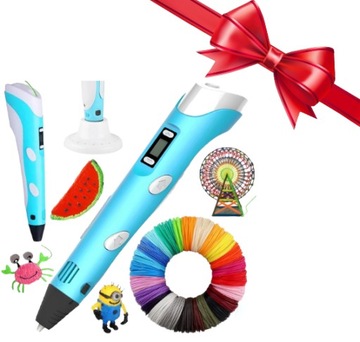 ВОЛШЕБНАЯ РУЧКА ЗАПРАВКА ДЛЯ 3D-ПРИНТЕРА 100 М ПОДАРОК