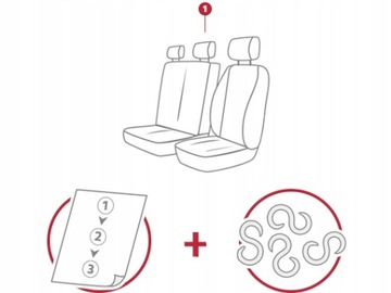 ЧЕХОЛЫ ДЛЯ АВТОБУСНЫХ СИДЕНИЙ FIAT DUCATO 4 2+1 ПО ИНДИВИДУАЛЬНОСТИ