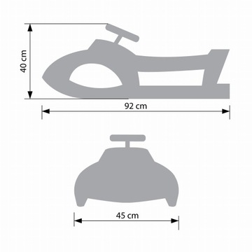 Санки с рулем и лыжами, синяя детская машина ZZC