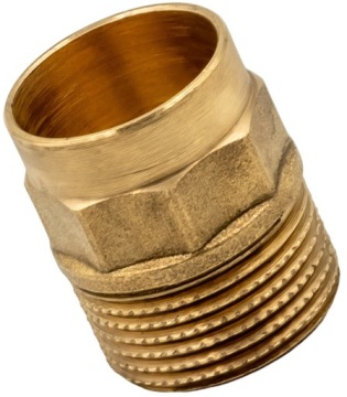 ЛАТУННЫЙ СОЕДИНИТЕЛЬ ДЛЯ ПАЙКИ CU 15x3/4