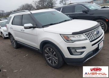 Ford Explorer VI 2016 Ford Explorer 2016r., Platinum, 3.5L, od ubezpieczalni 3.5 Benzyna 370KM