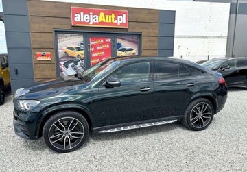 Mercedes GLE V167 SUV 2.9 400d 330KM 2021 Mercedes-Benz GLE 4X4 GLE 400D Coupe 330 KM Salon PL 1 wlasciciel 2021r