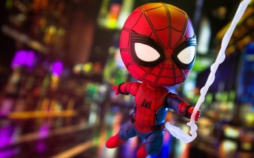 SPIDERMAN Naklejka na ścianę - plakat 90 cm K161