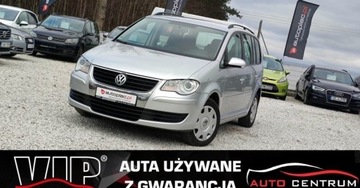 Volkswagen Touran I 1.6 102KM 2008 Volkswagen Touran 1.6 MPI 102kM Klima 7 OSOBOW...