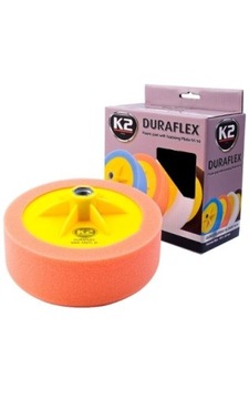 K2 DURAFLEX PAD GĄBKA POLERSKA 150 MM LEKKO / ŚREDNIO ŚCIERNA NA WIERTARKĘ