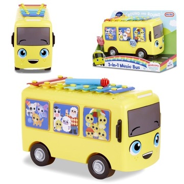LITTLE TIKES MUZYCZNY AUTOBUS 3W1 WERSJA POLSKA