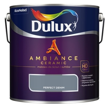 Dulux Ambiance farba ceramiczna Perfect Denim 2,5L